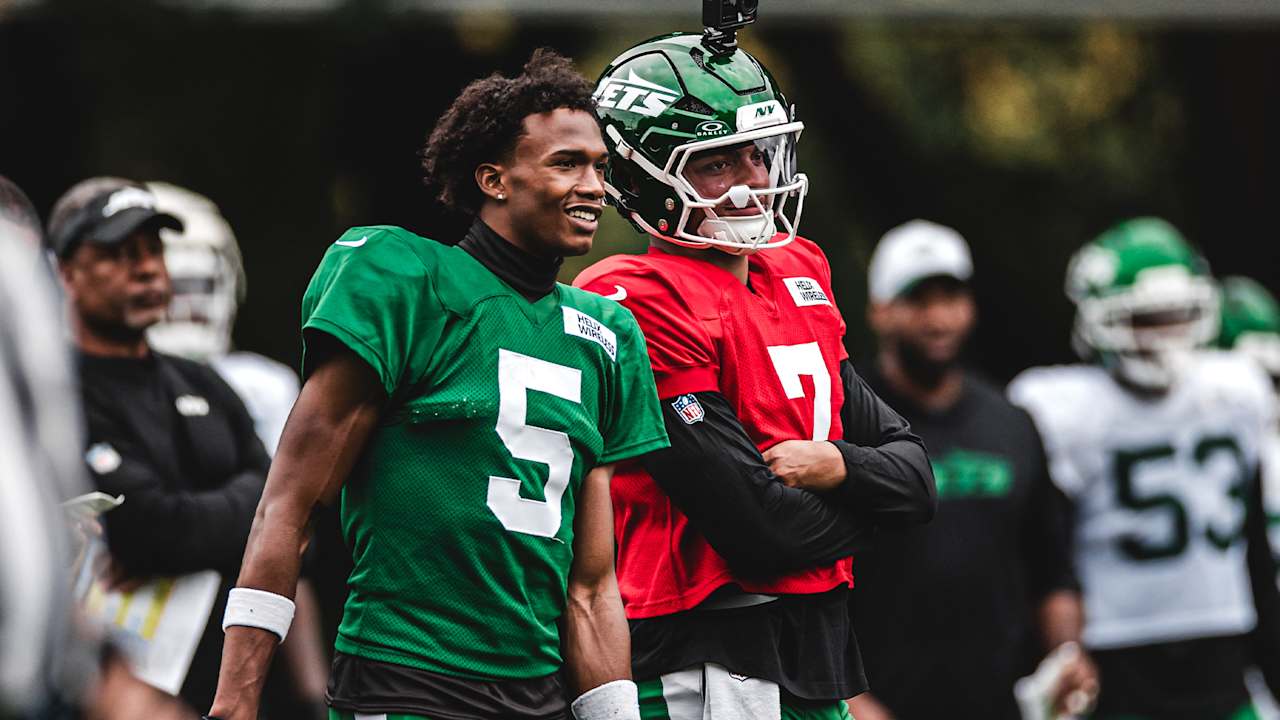 Garrett Wilson Feels Jets 'Growing Together' in London