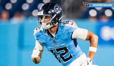 Titans Promote WR Mason Kinsey to 53-Man Roster