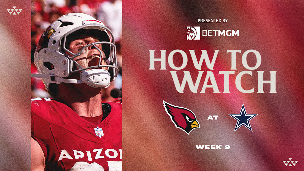 Cardinals at Cowboys, Week 9