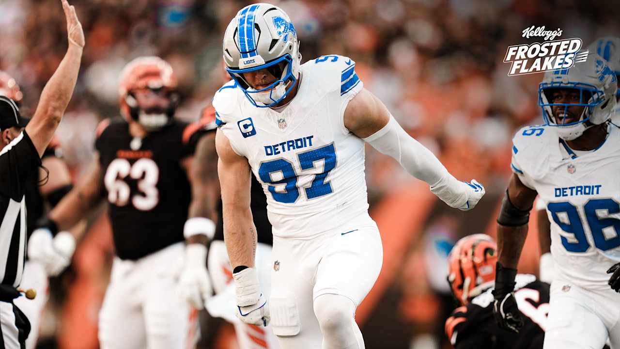 Detroit Lions DL Aidan Hutchinson taking 'marathon view' to season after strong start