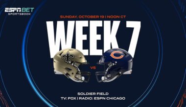Chicago Bears vs. New Orleans Saints 2025 Week 7 NFL