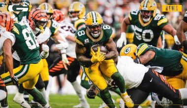 Packers RB Josh Jacobs nominated for FedEx Air & Ground Player of the Week