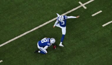 After win over Raiders, Colts react to Spencer Shrader's knee injury: 'Hate it for him'
