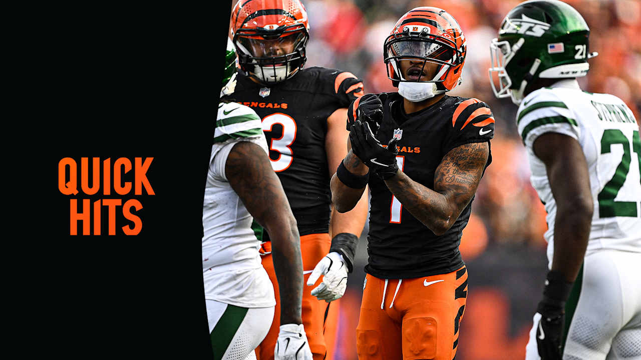 Postgame Quick Hits | Ja'Marr Chase Grabs A Dozen, But Jets Sour NFL-Record Pace