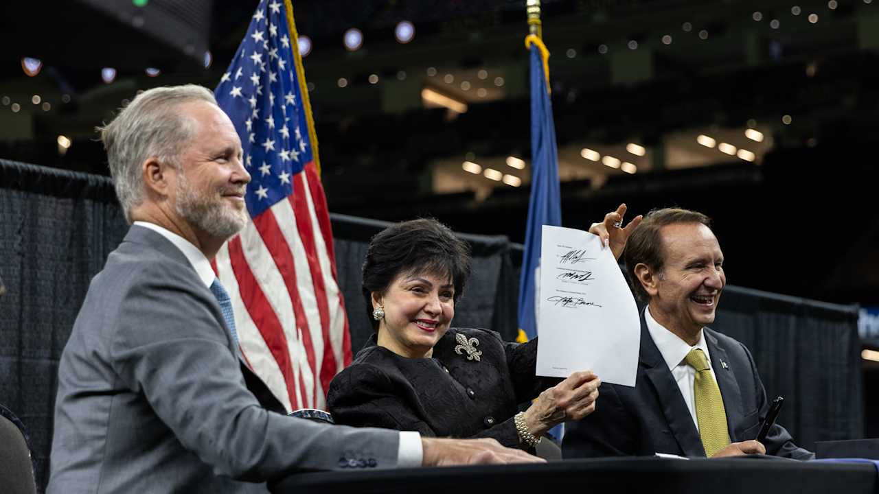 New Orleans Saints sign lease agreement extension through 2035