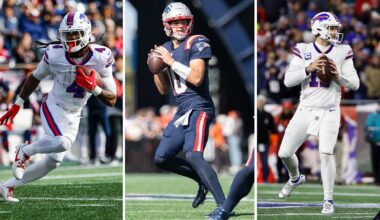 Key Matchups in Patriots vs. Bills Week 5 Divisional Showdown