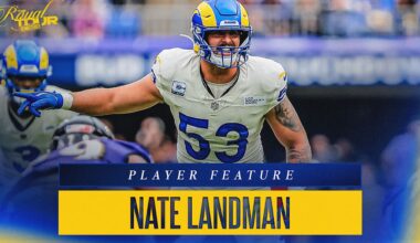 Inside linebacker Nate Landman sets franchise record with 17 total tackles in Rams' Week 6 road win over Ravens