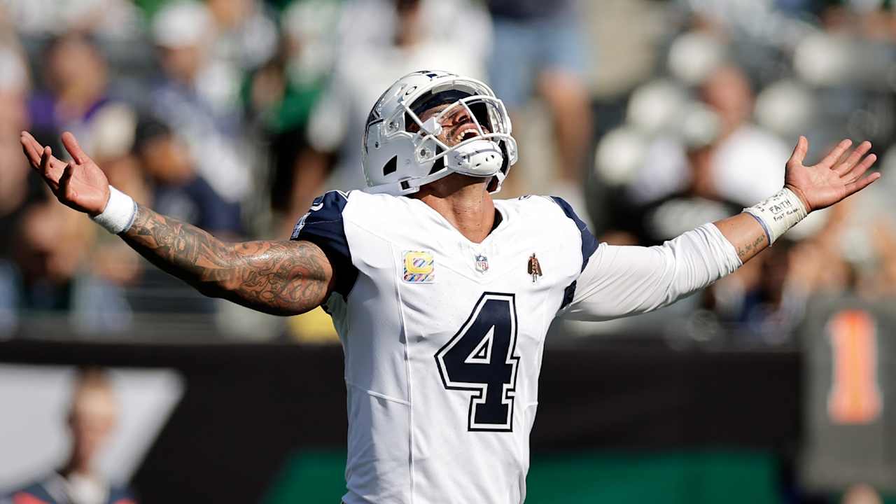 Dak Prescott on finding rhythm with Brian Schottenheimer, Klayton Adams' offense