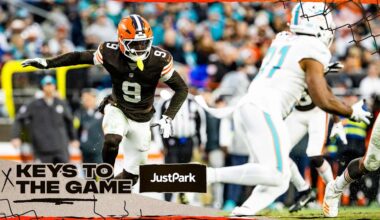 3 keys to the game for Browns vs. Dolphins in Week 7