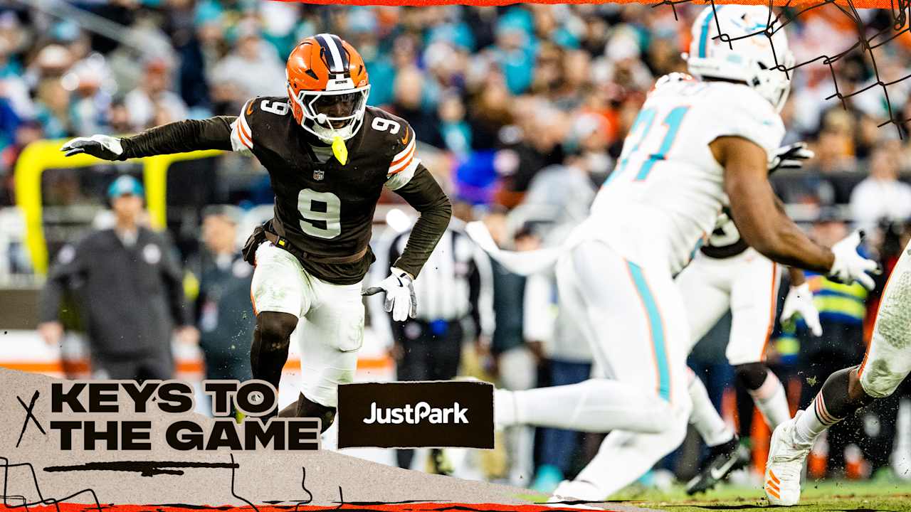 3 keys to the game for Browns vs. Dolphins in Week 7