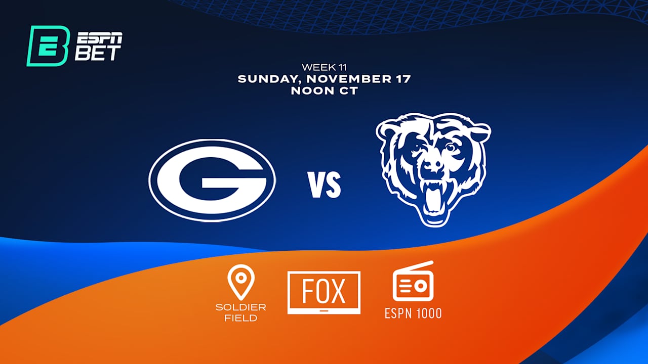 Chicago Bears vs. Green Bay Packers 2024 Week 11