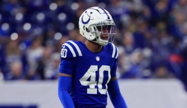 Jaylon Jones of the Indianapolis Colts