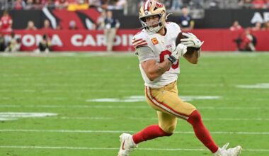 George Kittle set multiple records in the 49ers’ win over the Cardinals