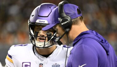 Kevin O'Connell says J.J. McCarthy is 'tying a hand behind his back'