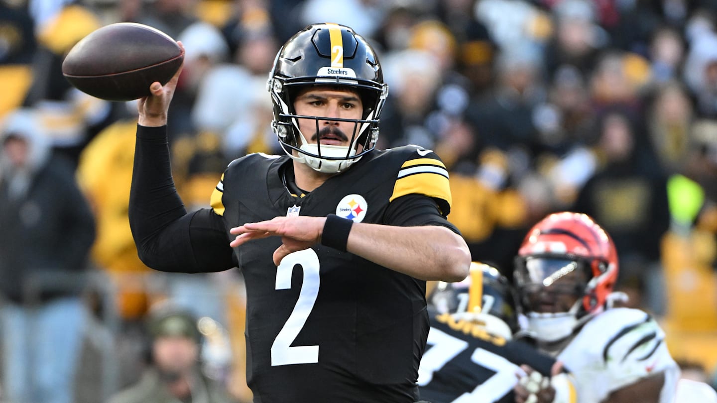 Pittsburgh Steelers Should Give Mason Rudolph Two Games