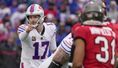 Bills' Josh Allen on verge of NFL history vs. Texans as he trends toward Hall of Fame