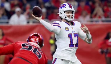 Josh Allen explains viral 'what are we doing?' moment in Bills' loss to Texans
