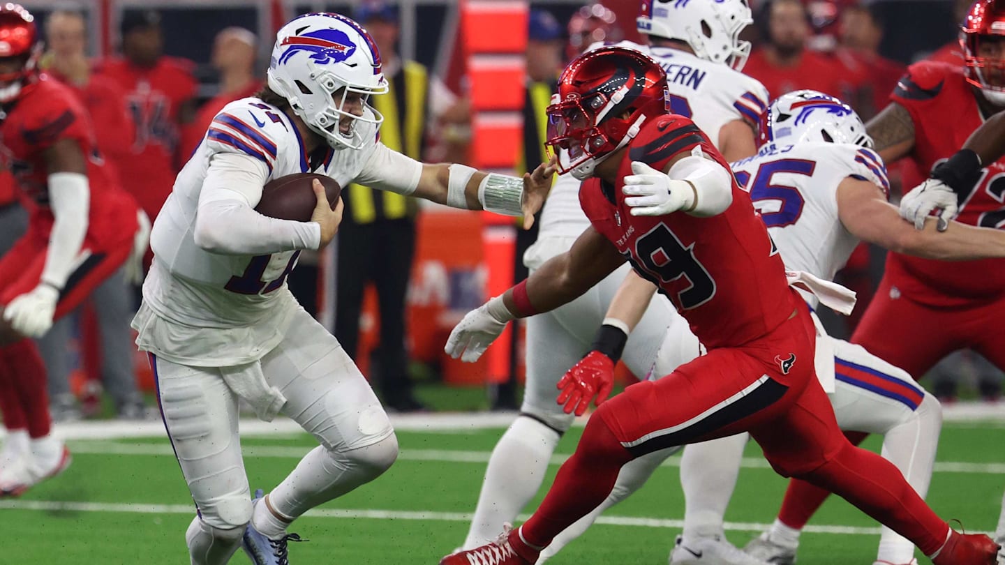 Bills’ OL sets new Josh Allen record in rough effort vs. Texans