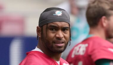 Miami Dolphins quarterback Tua Tagovailoa