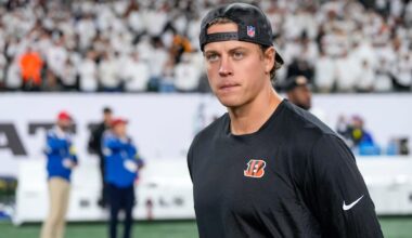 When Bengals Need to Decide Whether Joe Burrow Plays vs. Patriots