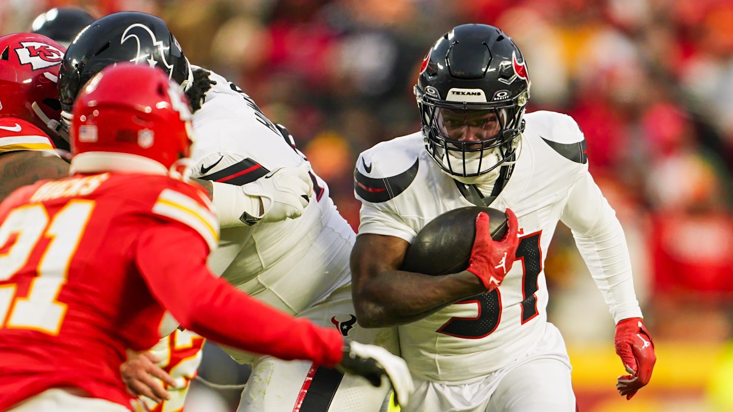 Kansas City Chiefs Sign Recently-Released Houston Texans RB