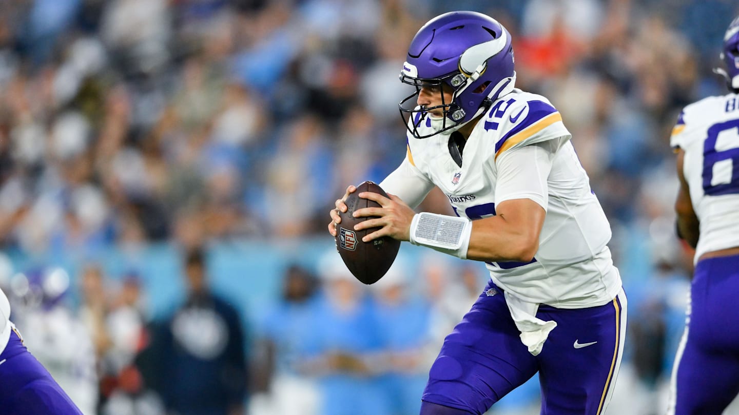 Who is Max Brosmer? Vikings rookie QB could make first NFL start this week