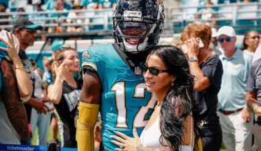 Travis Hunter goes all out for wife Leanna’s birthday decorating baller mansion