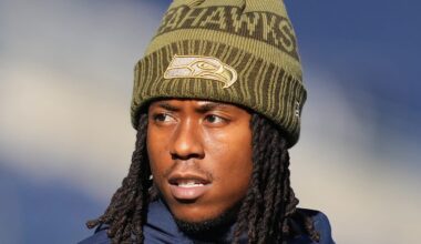 Rashid Shaheed of the Seattle Seahawks