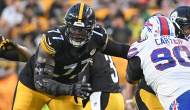 Steelers Lose Starting OT After Neck Injury