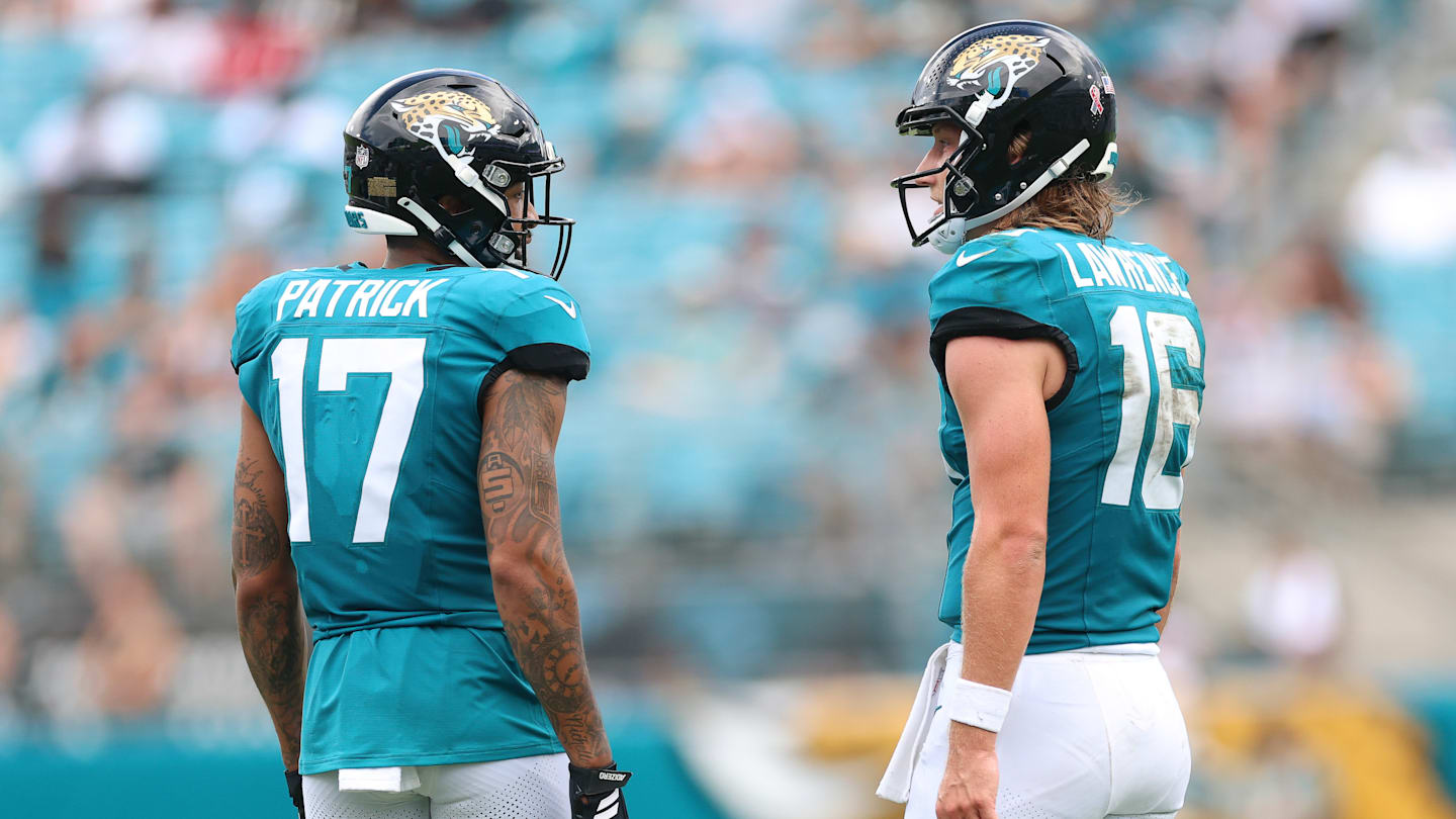 Jacksonville Jaguars - quarterback Trevor Lawrence and wide receiver Tim Patrick