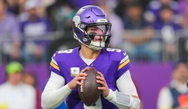 J.J. McCarthy 'not expected to play' Sunday against Seahawks