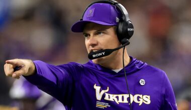 Minnesota Vikings head coach Kevin O'Connell