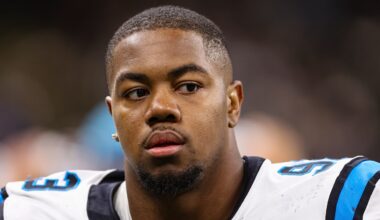 Carolina Panthers defensive lineman LaBryan Ray