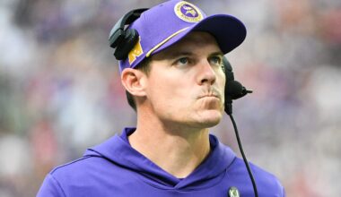 Minnesota Vikings head coach Kevin O'Connell