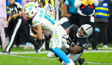 Raiders vs. Chargers Final Score Prediction for NFL Week 13 (Chargers Will Cruise Past Raiders)