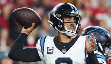 Carolina Panthers quarterback Bryce Young