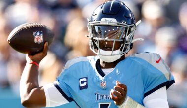 Tennessee Titans QB Cam Ward