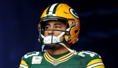 Green Bay Packers quarterback Jordan Love