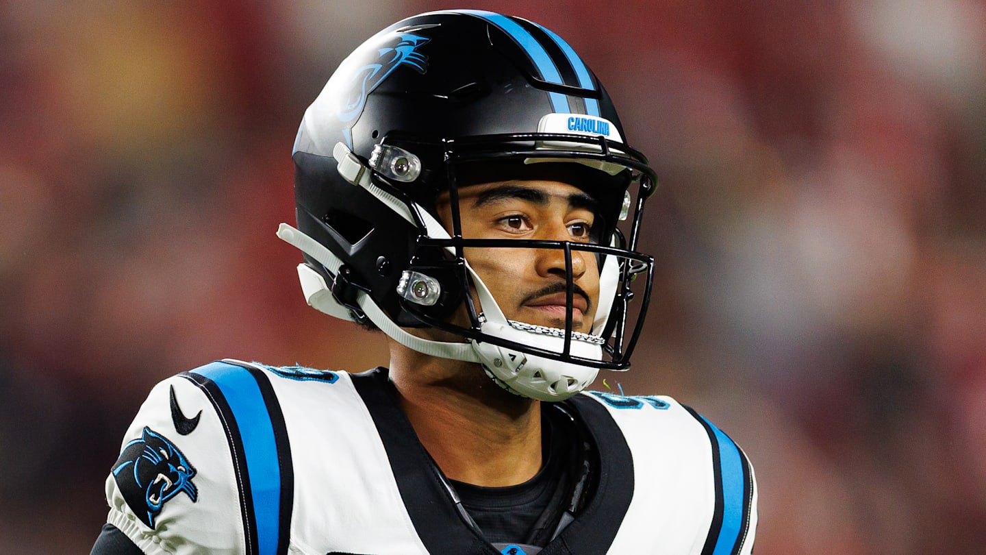 Carolina Panthers quarterback Bryce Young
