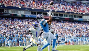 Titans Rookie Elic Ayomanor Shares Humble Reaction to Record