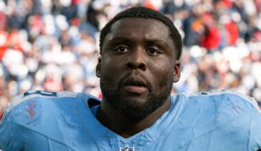 Titans Offensive Starter Amongst Inactives vs Jaguars