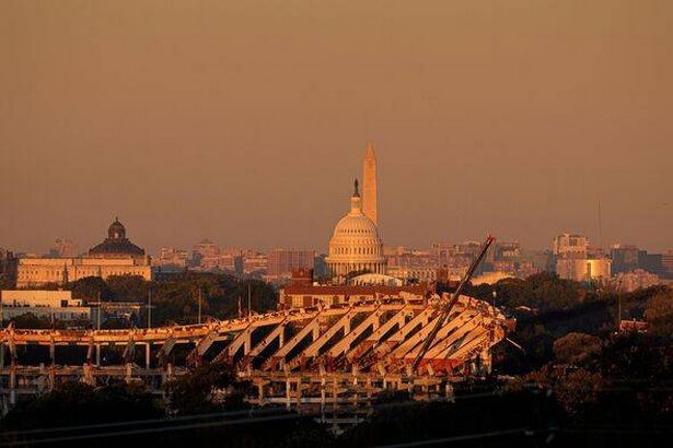 Demolition continues on RFK Memorial Stadium