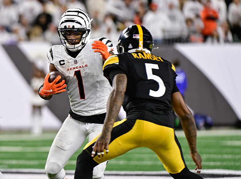 Pittsburgh Steelers Cincinnati Bengals Ja'Marr Chase