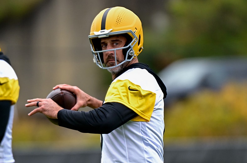 Pittsburgh Steelers QB Aaron Rodgers