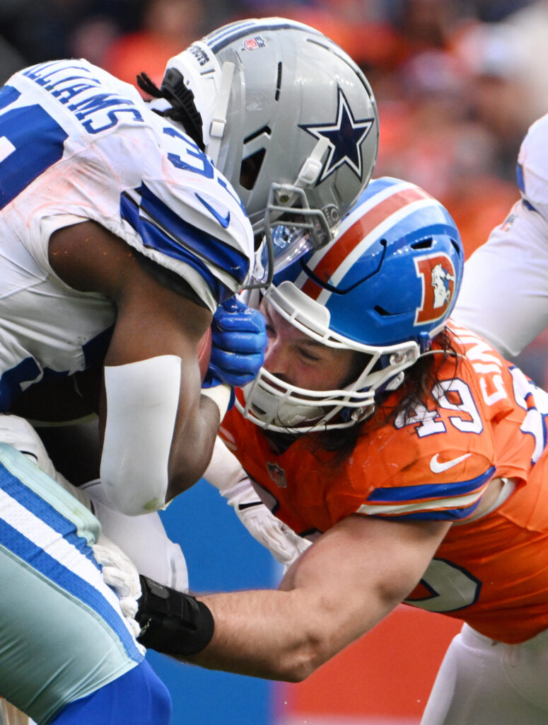 Broncos ILB Alex Singleton tracking to play vs. Commanders after cancer scare