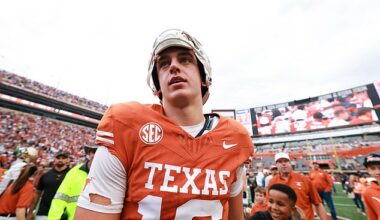 Arch Manning and Texas were on the rise in this week's AP Top 25 college football poll