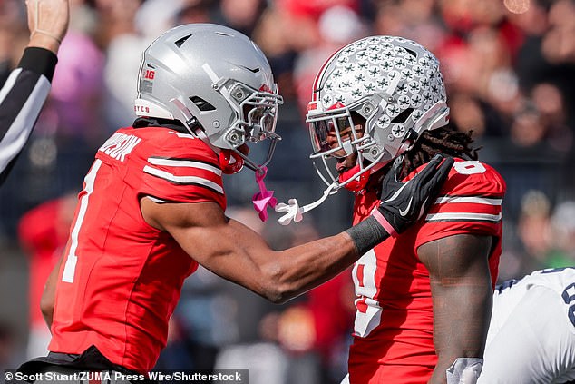 Ohio State retain top spot after Saturday's emphatic 38-14 victory against Penn State