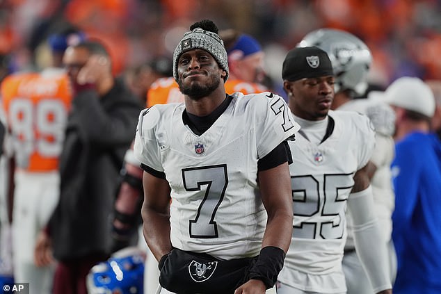 The Las Vegas suffered their seventh defeat in just nine NFL games so far this season