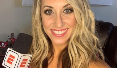 Jenna Laine, who reports on the Tampa Bay Buccaneers, revealed on Sunday she had been carrying a severe back condition but was hoping to wait until the post season to address the problem