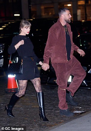 Kelce's high school football appearance was a far cry from his usual glitzy lifestyle